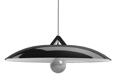 Bogense pendant black/chrome