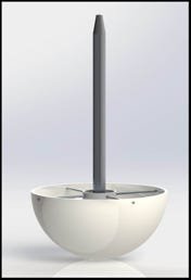 Bowl single pendant detail