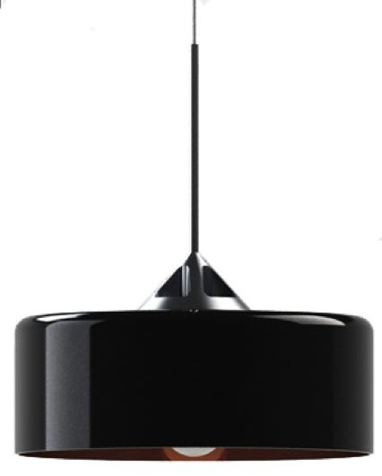 Kolding pendant  black/copper