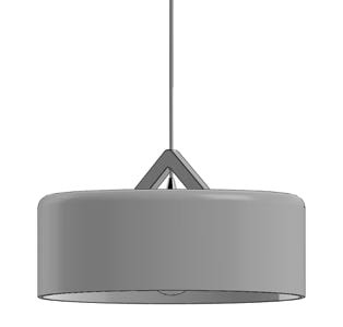 Kolding pendant  matt white