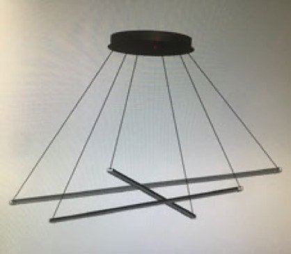 String 3 x 12W ceiling lamp